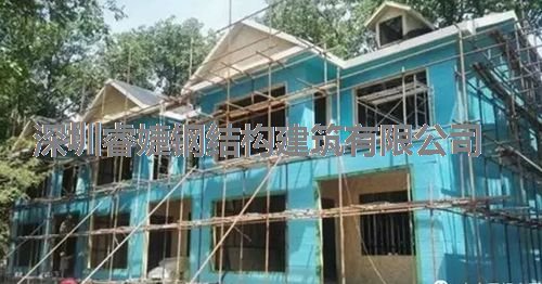 農村三兄弟共建聯(lián)排輕鋼別墅，占地500平，每戶(hù)主體才30萬(wàn)(圖4)