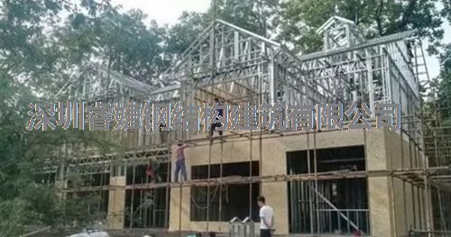 農村三兄弟共建聯(lián)排輕鋼別墅，占地500平，每戶(hù)主體才30萬(wàn)(圖3)
