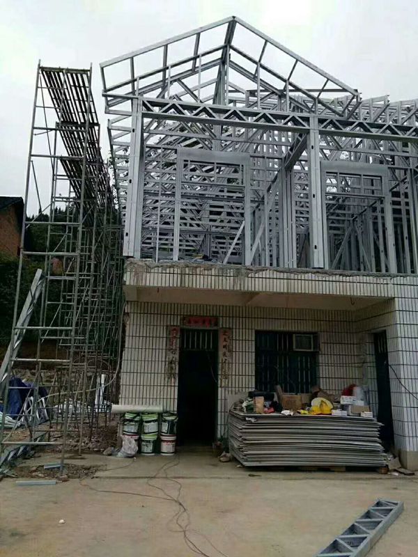 瀏陽(yáng)老房子外墻翻新和外墻美化施工(圖2)