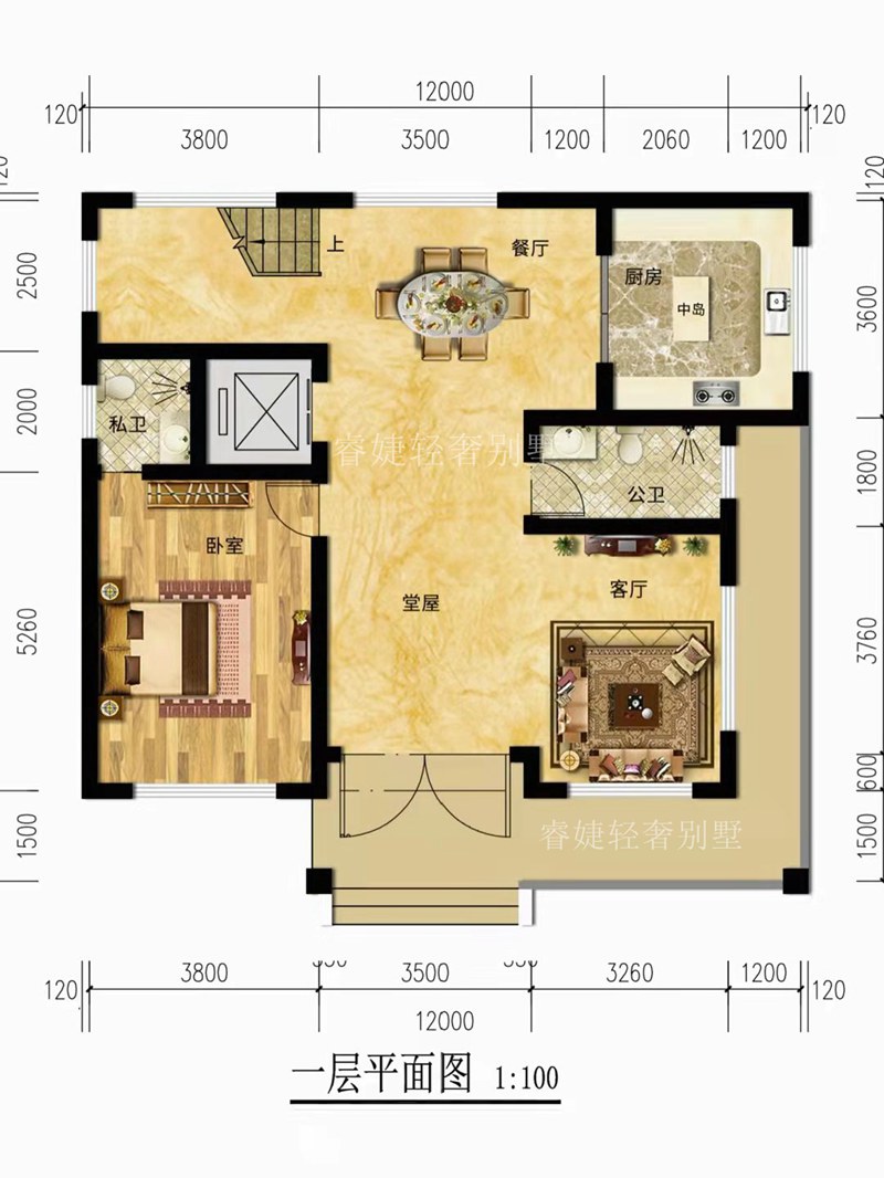 新農村建設中現代風(fēng)別墅代表(圖3)