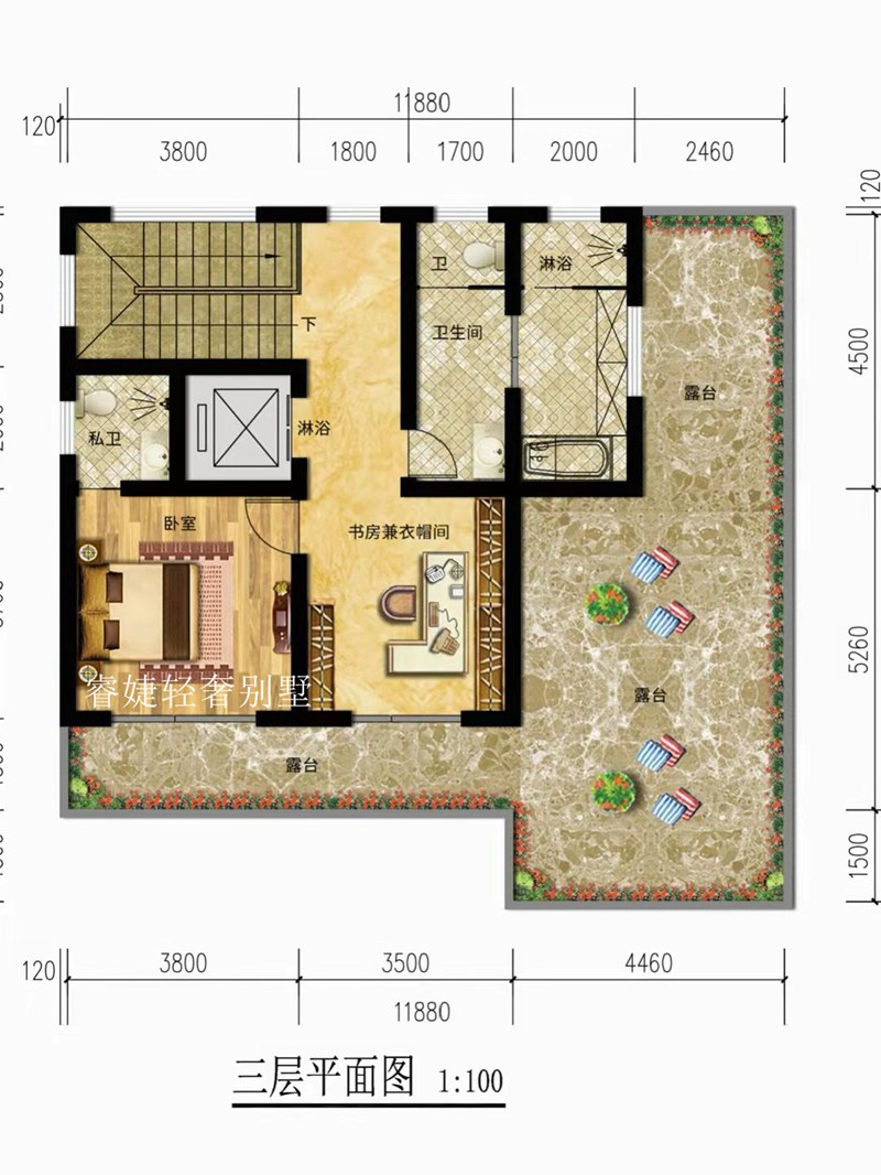新農村建設中現代風(fēng)別墅代表(圖5)
